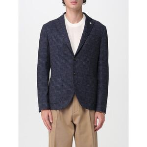 Manuel Ritz Jacket Men Blue